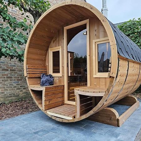 Camper Met Sauna En Zwembad In De Rand Van De Vlaamse Ardennen Hotel Haaltert Buitenkant foto